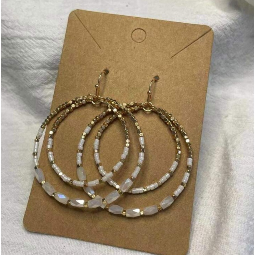 Hand Beaded & Designed w/Lovely Bohemian Faceted Crystal Beads